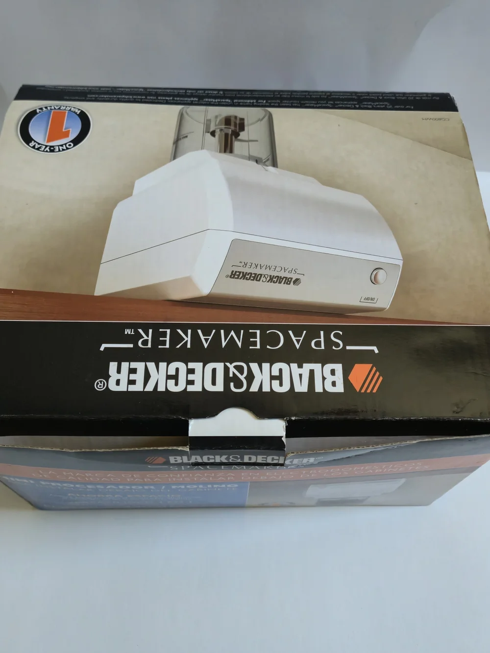Black & Decker Spacemaker Under Cabinet Coffee Grinder New Open Box White